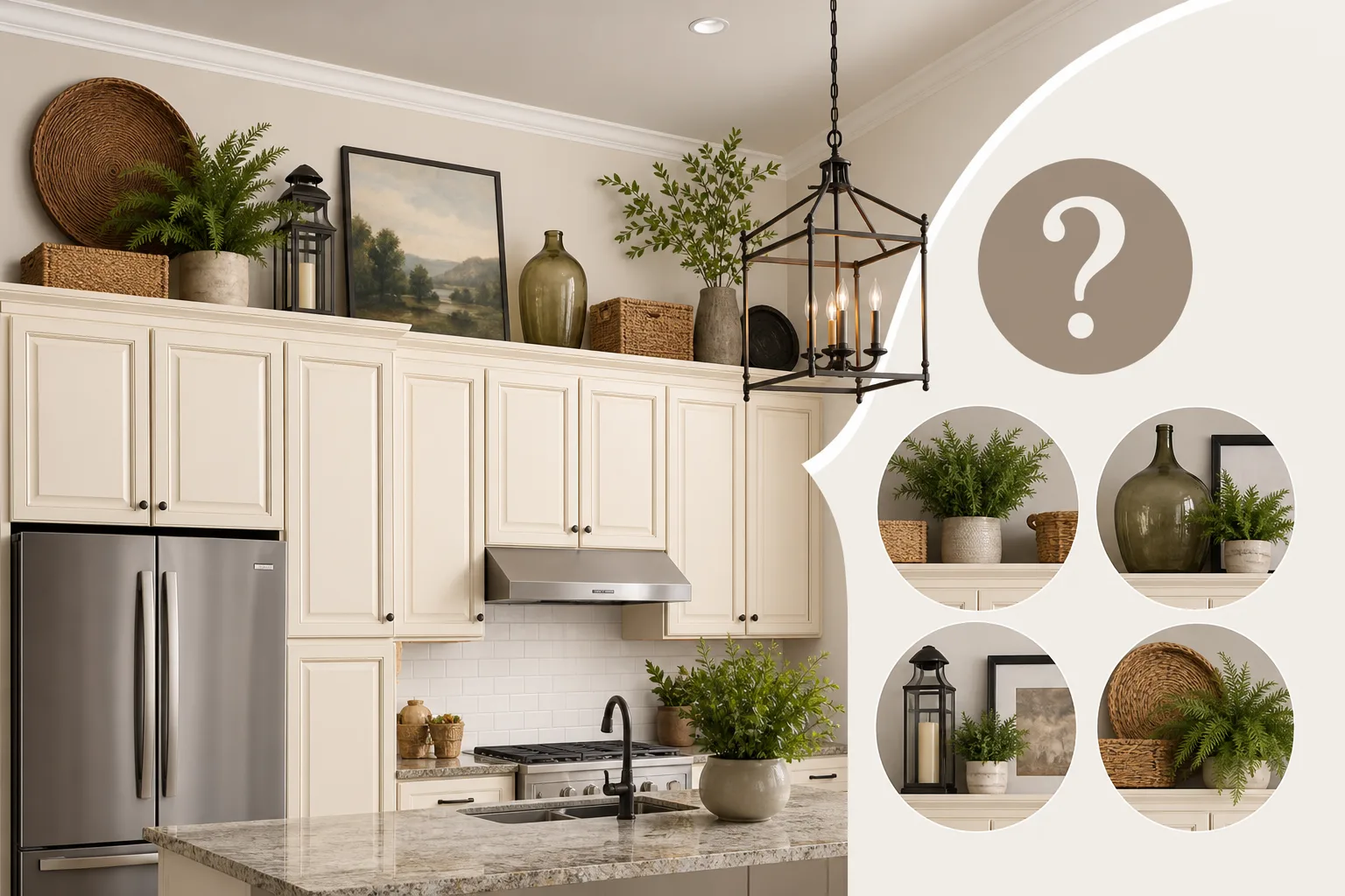 FAQ: Above Kitchen Cabinet Decor Ideas for High Ceilings — Above Kitchen Cabinet Decor Ideas for High Ceilings