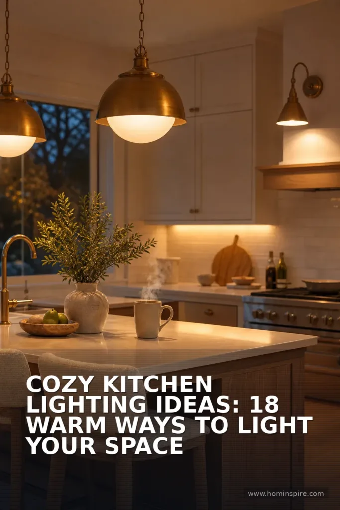 Cozy Kitchen Lighting Ideas: 18 Warm Ways to Light Your Space