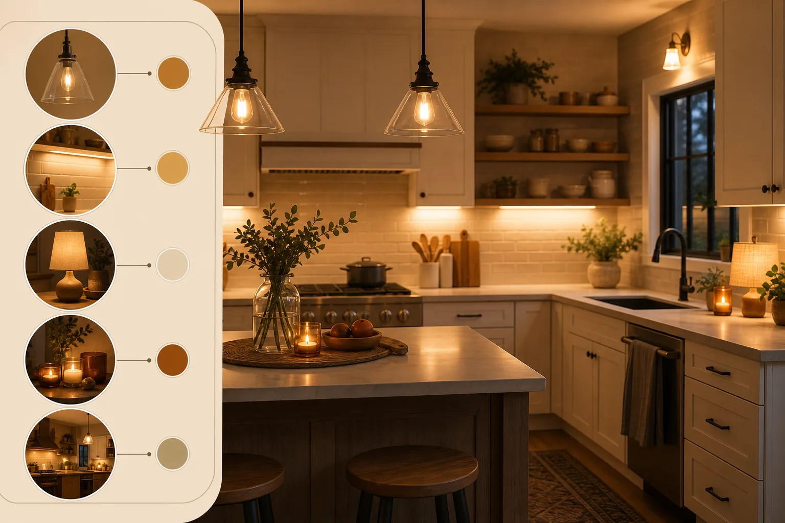 What Makes Kitchen Lighting Feel Cozy? — Cozy Kitchen Lighting Ideas