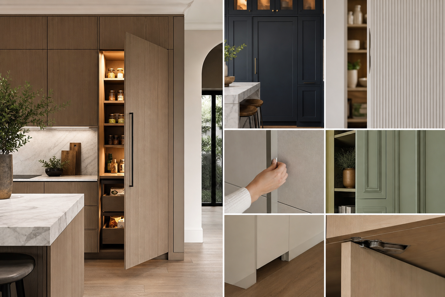 Design Details That Help a Hidden Pantry Blend In — hidden pantry ideas
