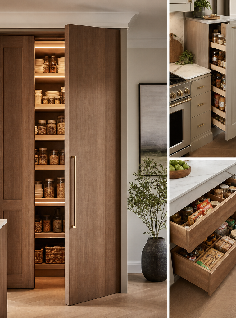 Hidden Pantry Ideas: 18 Smart Ways to Add Discreet Kitchen Storage