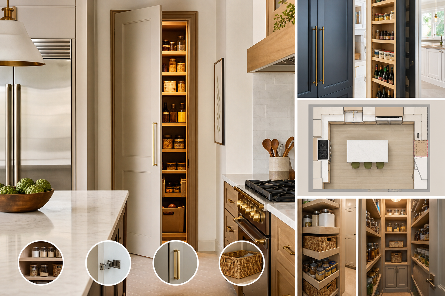 How to Plan a Hidden Pantry That Actually Functions — hidden pantry ideas