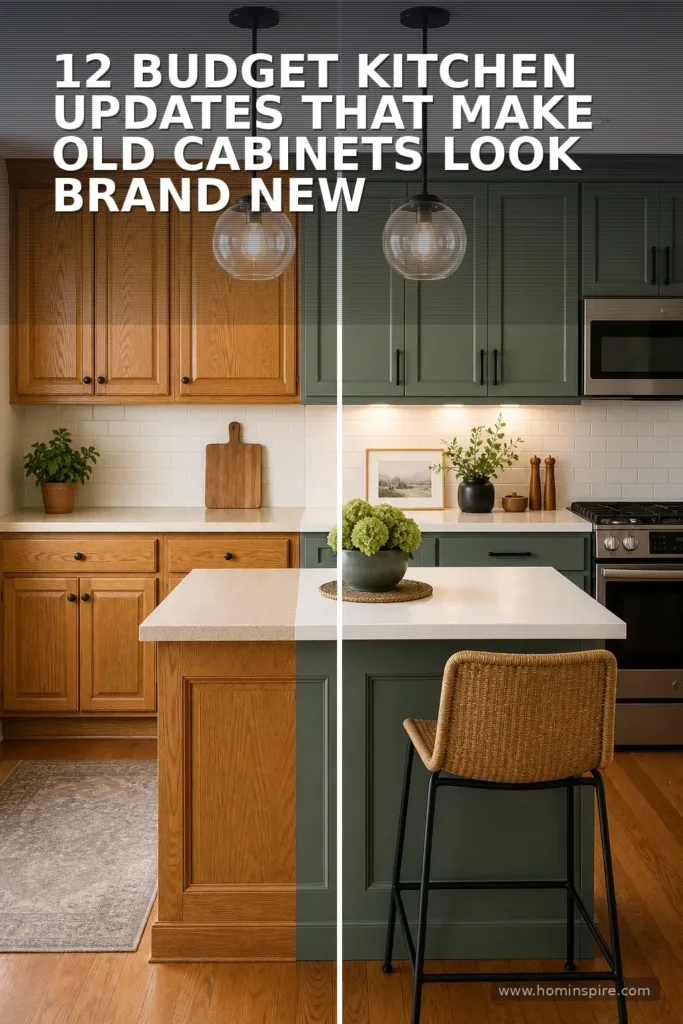 12 Budget Kitchen Updates That Make Old Cabinets Look Brand New