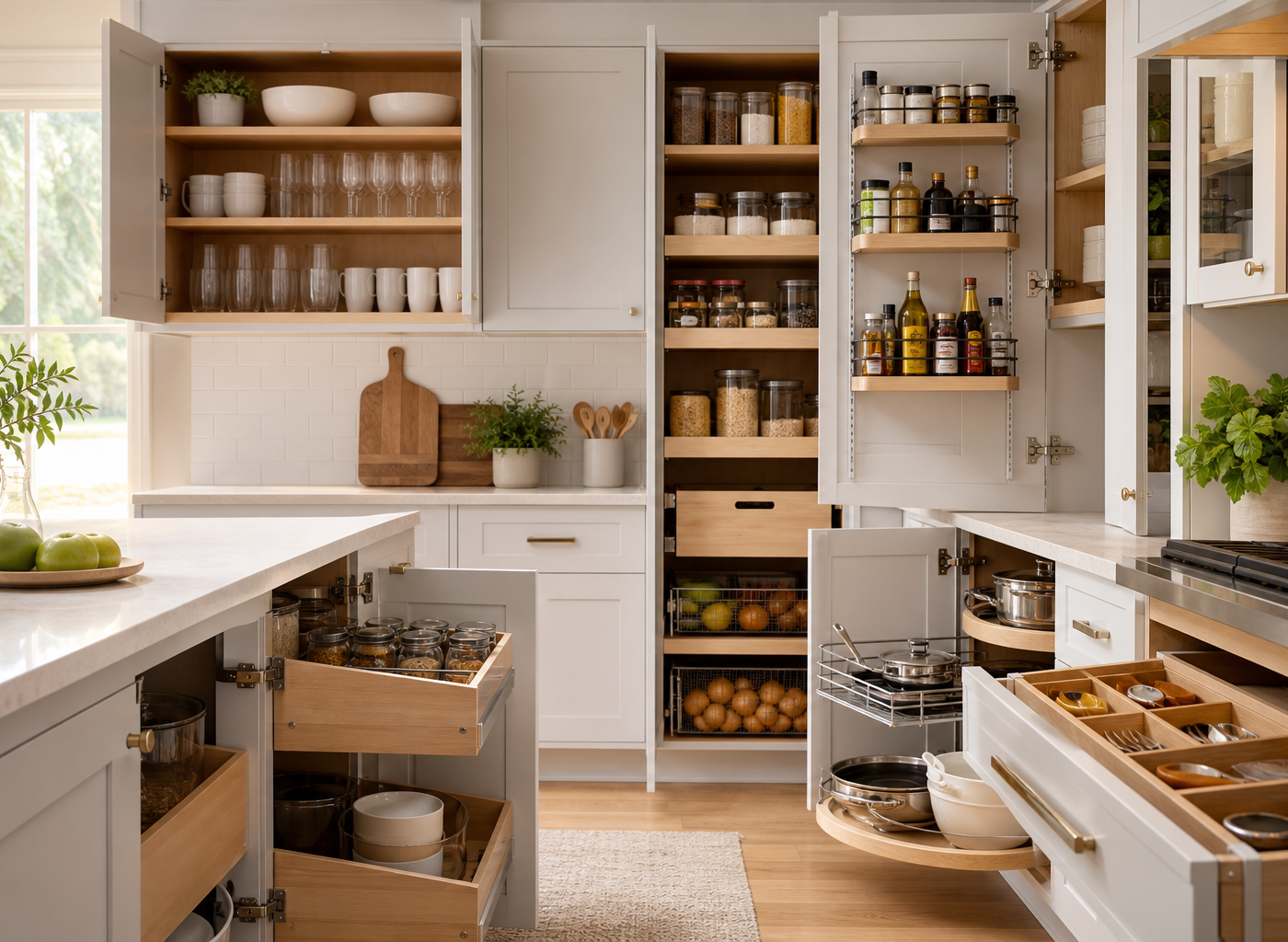 Kitchen Cabinet Storage Ideas: 25 Smart Ways to Organize Every Cabinet
