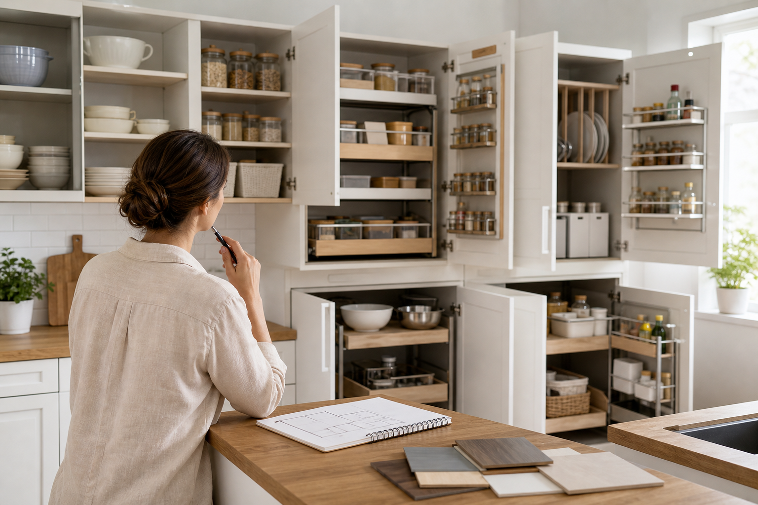 Start With a Cabinet Storage Plan — kitchen cabinet storage ideas