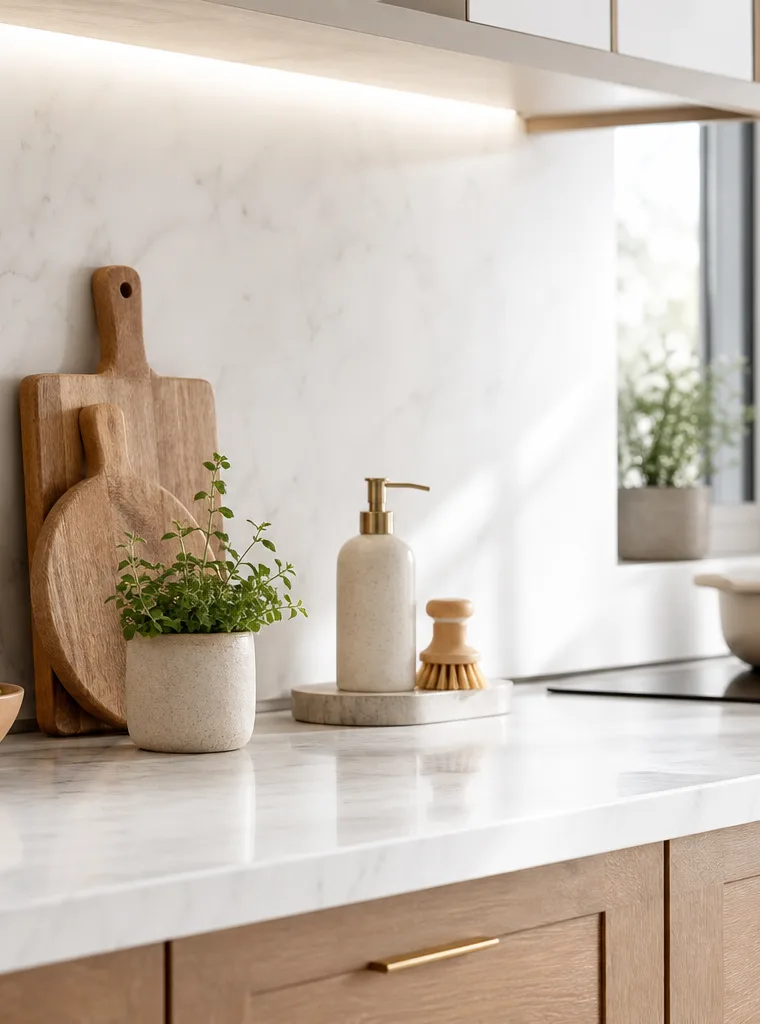 Kitchen Counter Decor Ideas Without Clutter: 18 Simple Ways to Style a Clearer Space
