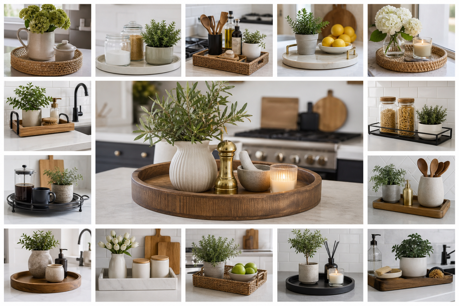 25 Kitchen Counter Tray Decor Ideas — kitchen counter tray decor ideas