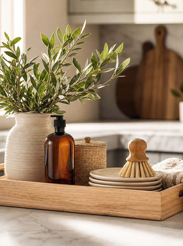 Kitchen Counter Tray Decor Ideas: 25 Stylish Ways to Organize Your Space