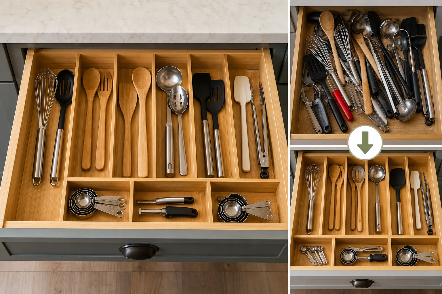 4. Upgrade the Everyday Utensil Drawer — kitchen drawer organization ideas