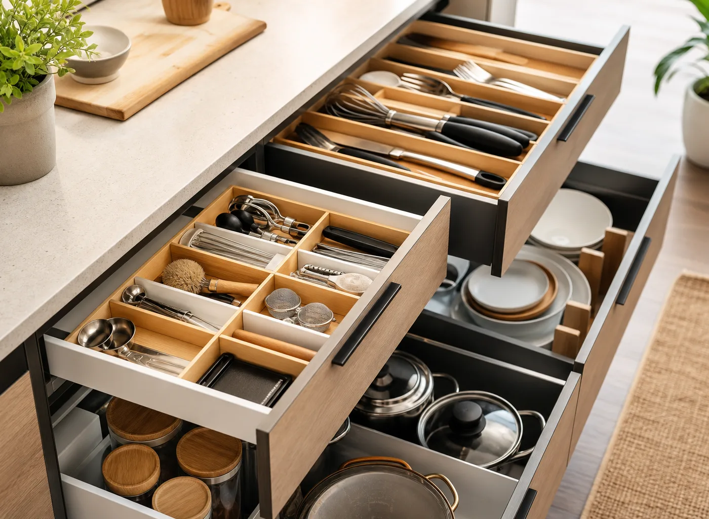 Kitchen Drawer Organization Ideas: 18 Smart Ways to Create a More Functional Kitchen