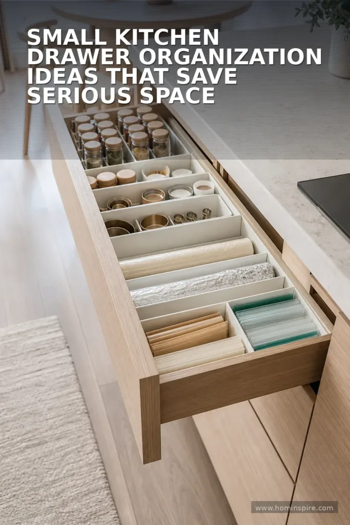 Small Kitchen Drawer Organization Ideas That Save Serious Space