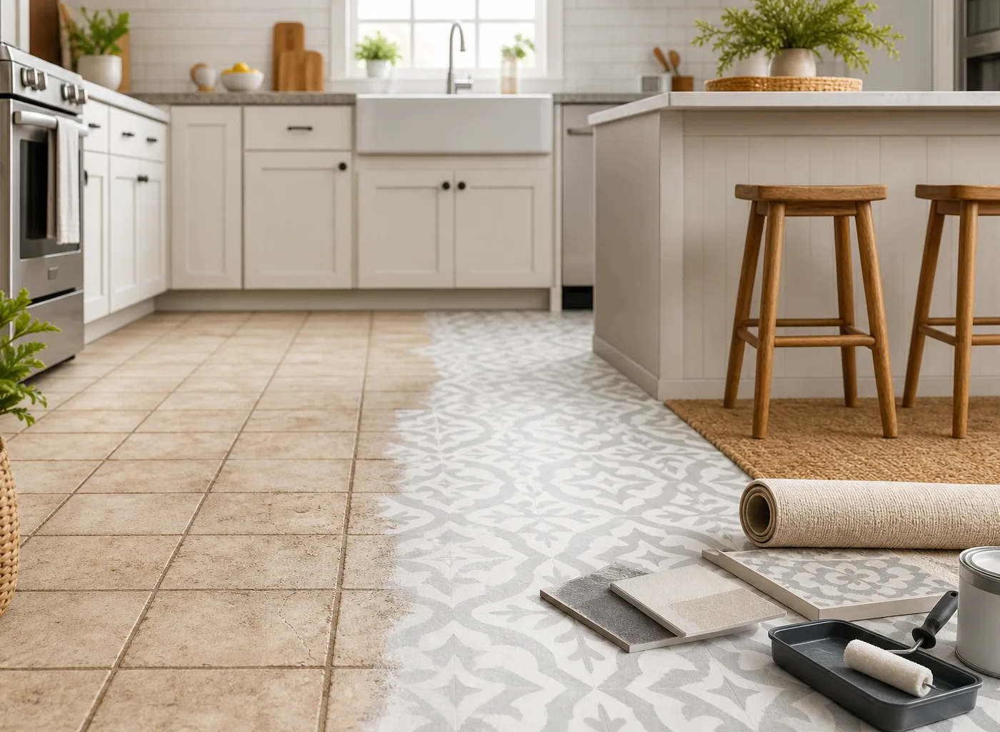 Kitchen Floor Makeover Without Replacing Tile: 10 Practical Ideas That Work