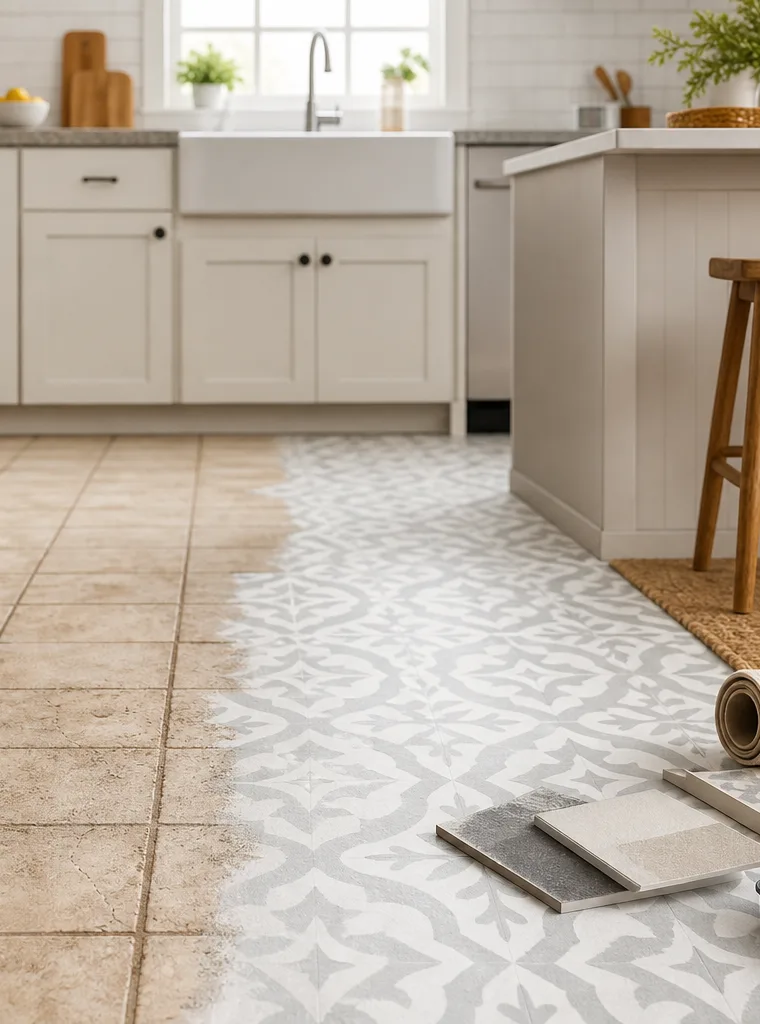 Kitchen Floor Makeover Without Replacing Tile: 10 Practical Ideas That Work
