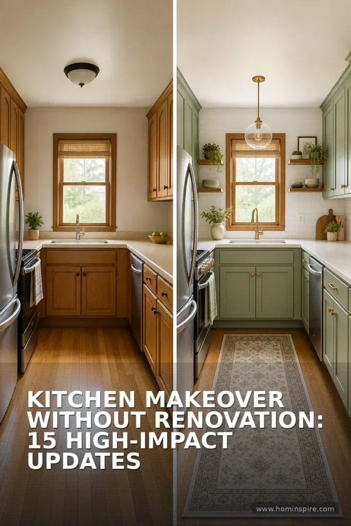 Kitchen Makeover Without Renovation: 15 High-Impact Updates