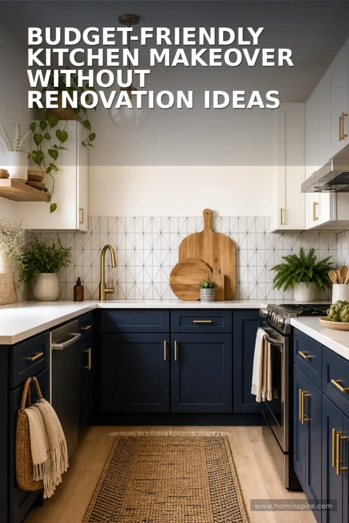 Budget-Friendly Kitchen Makeover Without Renovation Ideas