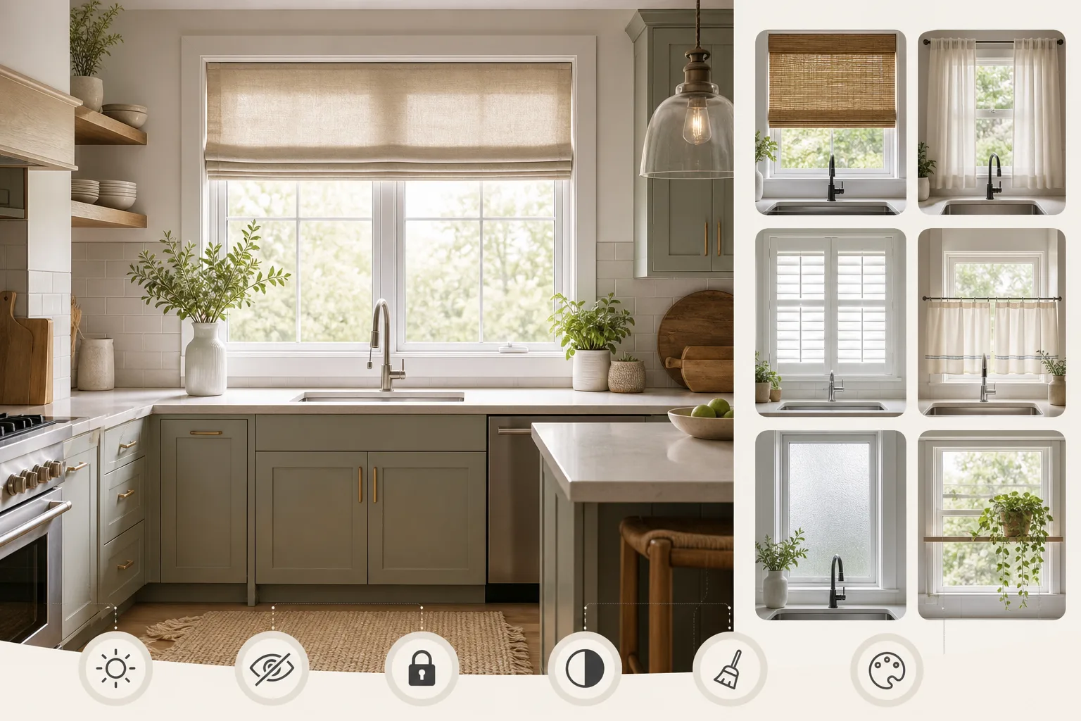 How to Choose the Right Kitchen Window Treatment — kitchen window ideas