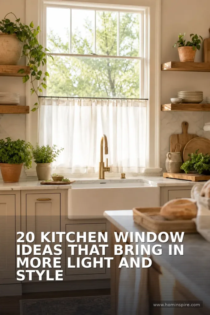 20 Kitchen Window Ideas That Bring In More Light and Style