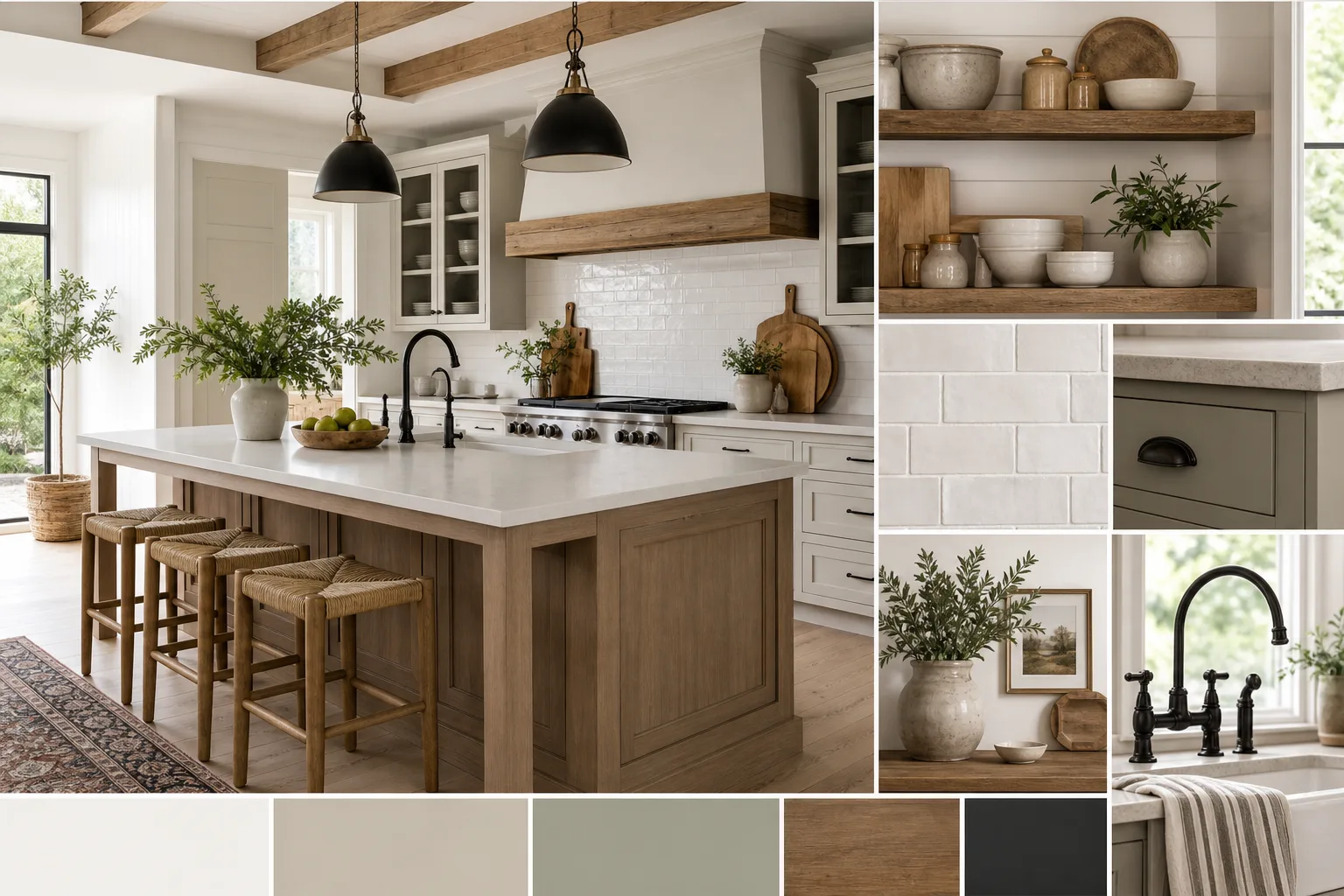 What Defines Modern Farmhouse Kitchen Decor? — modern farmhouse kitchen decor ideas