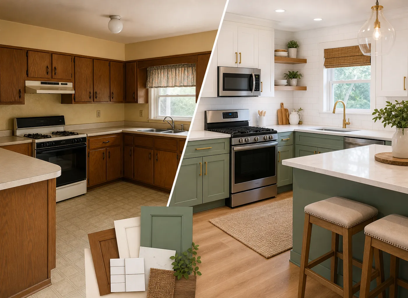 Outdated Kitchen Makeover Ideas on a Budget: 15 Affordable Updates That Work