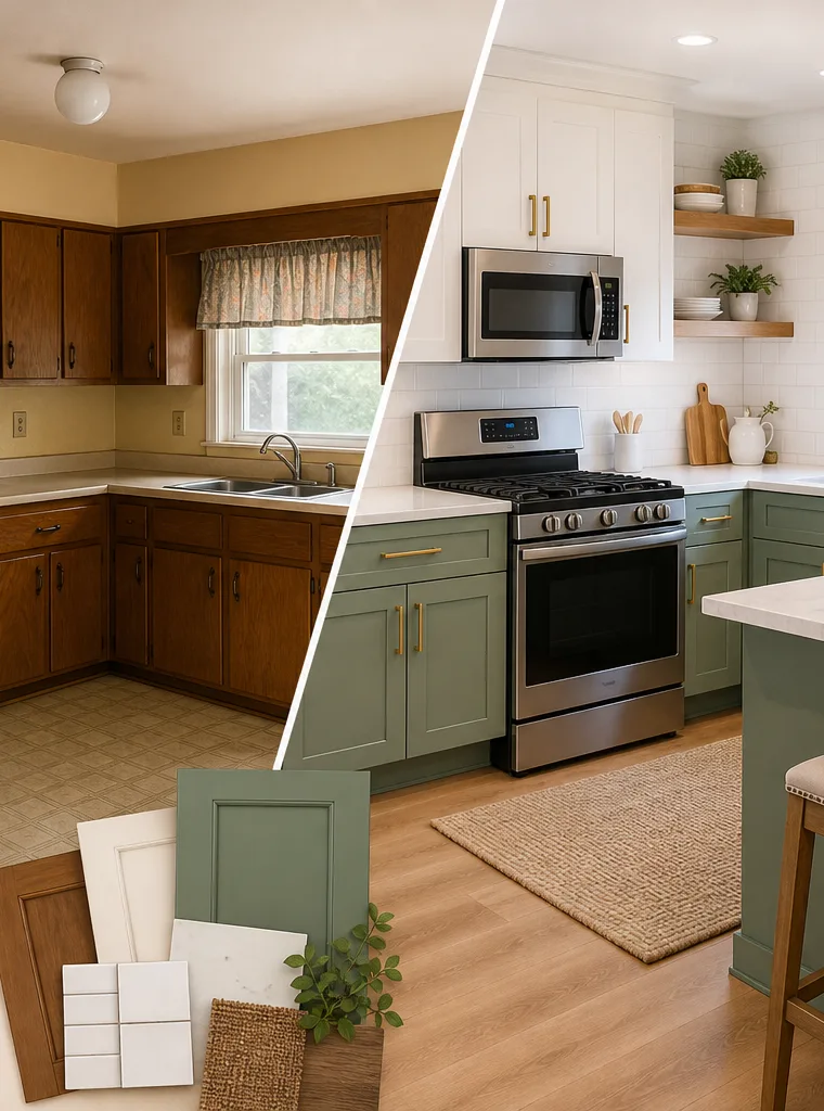 Outdated Kitchen Makeover Ideas on a Budget: 15 Affordable Updates That Work