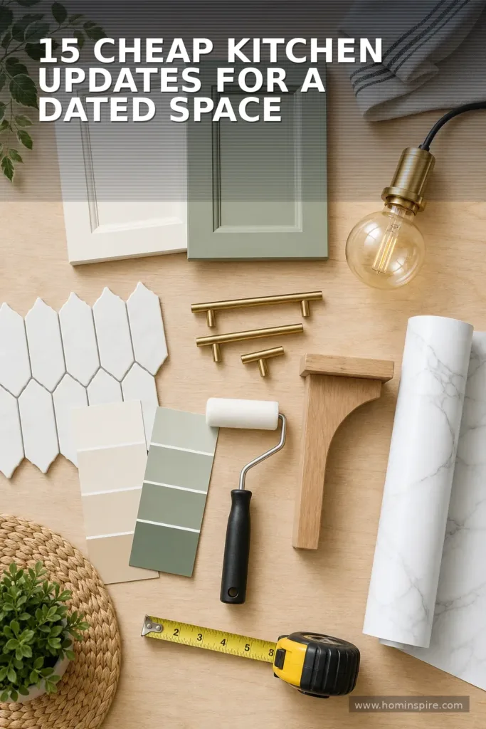 15 Cheap Kitchen Updates for a Dated Space
