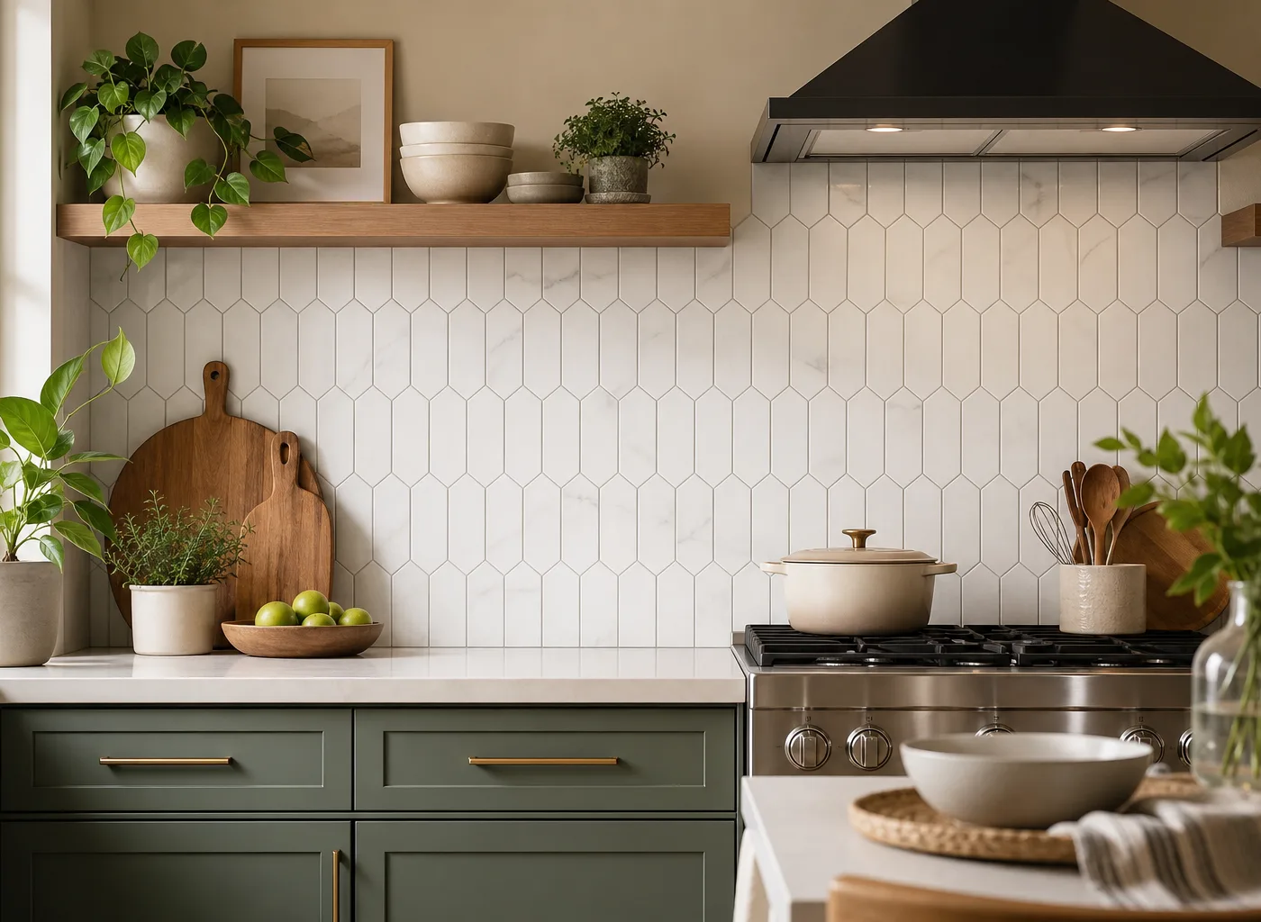 Renter Friendly Kitchen Backsplash Ideas That Look Built-In