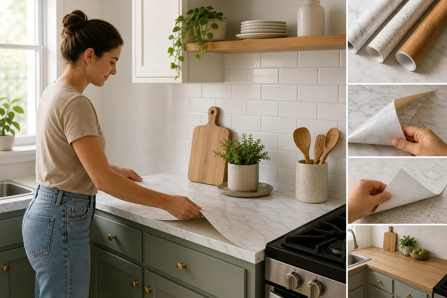 What Makes a Countertop Upgrade Truly Renter Friendly? — Renter Friendly Kitchen Counter Makeover
