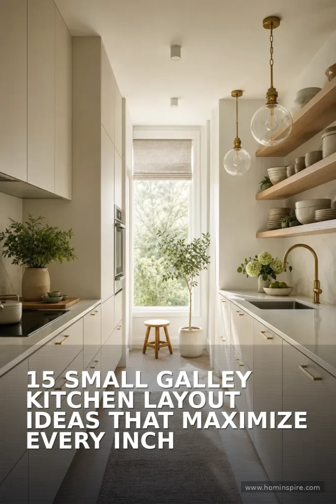 15 Small Galley Kitchen Layout Ideas That Maximize Every Inch
