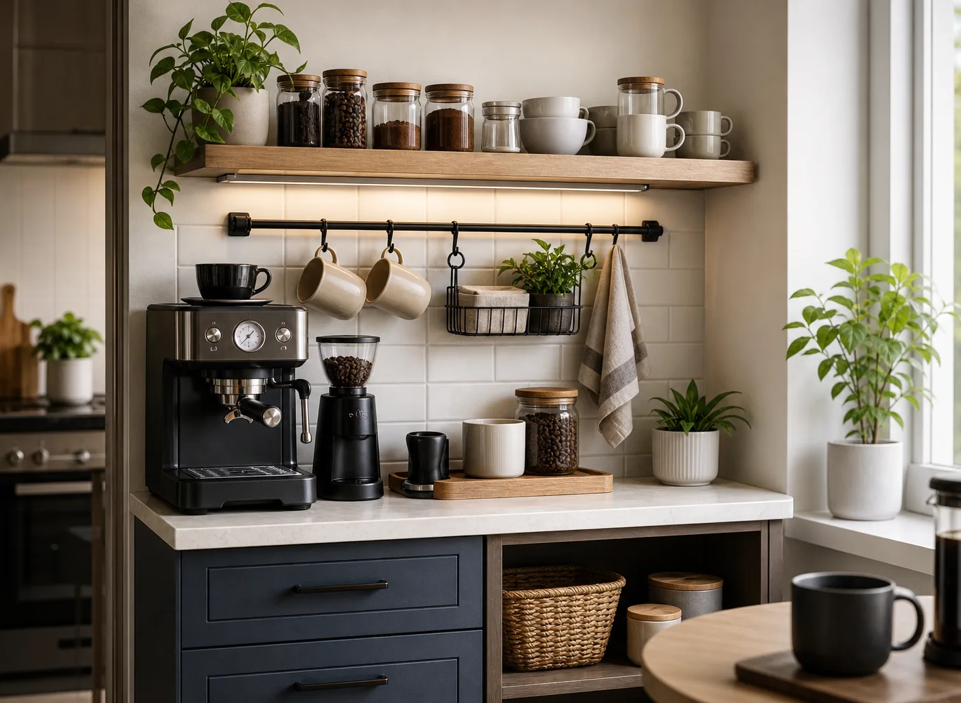 Small Kitchen Coffee Station Ideas: 18 Smart Ways to Create a Daily Brew Zone