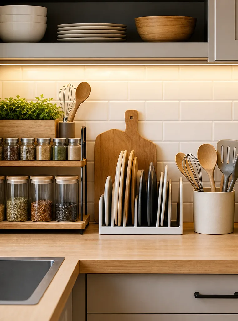 Small Kitchen Counter Organization Ideas: 18 Smart Ways to Clear Your Space