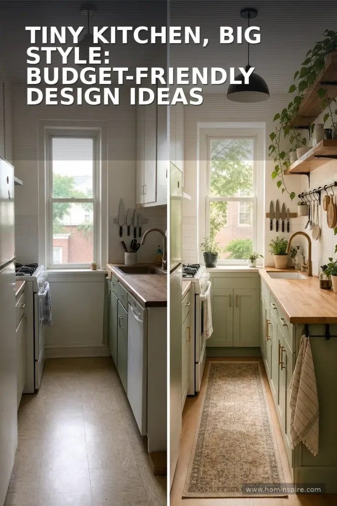 Tiny Kitchen, Big Style: Budget-Friendly Design Ideas