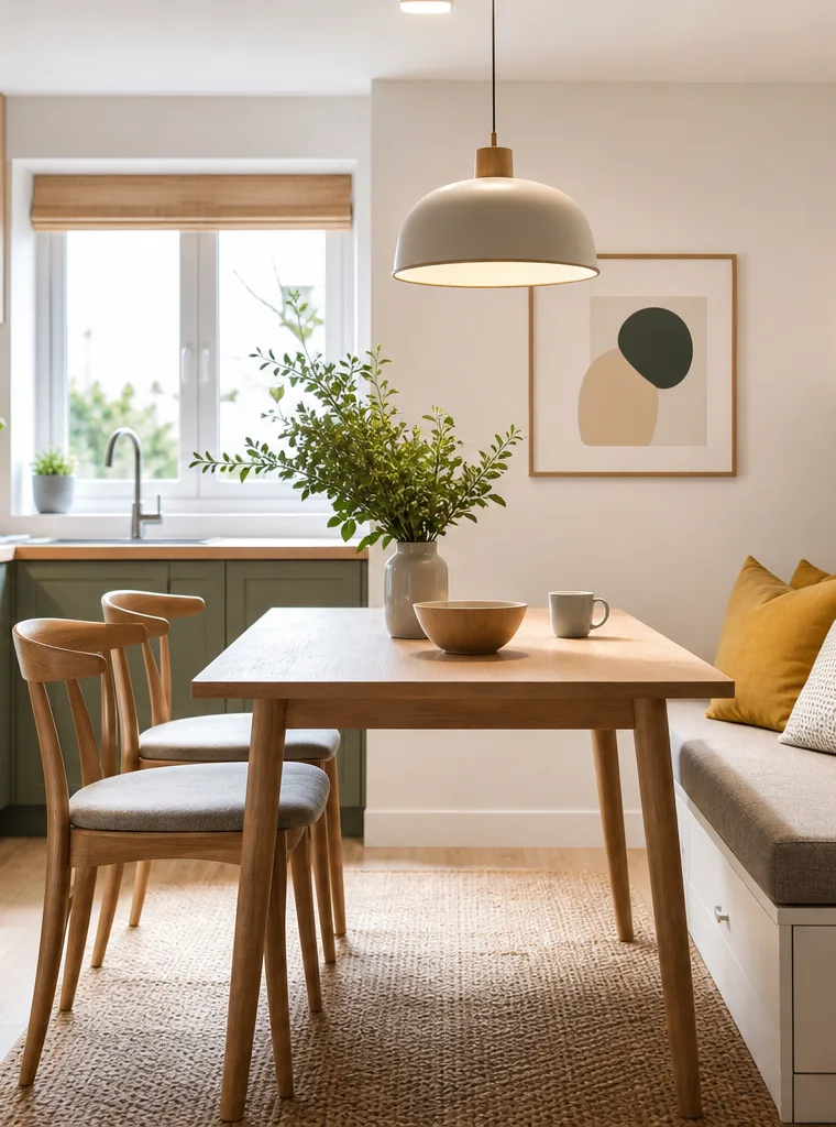 Small Kitchen Dining Area Ideas: 18 Smart Ways to Create Room for Meals
