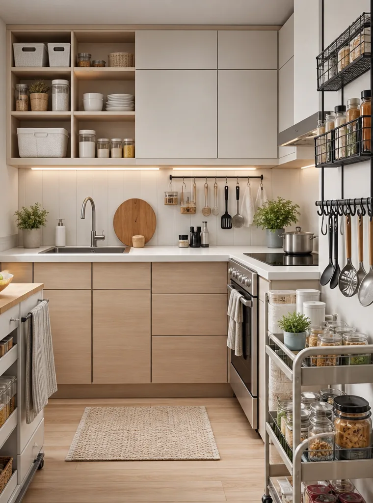 Small Kitchen Ideas With No Pantry: 18 Smart Storage Solutions