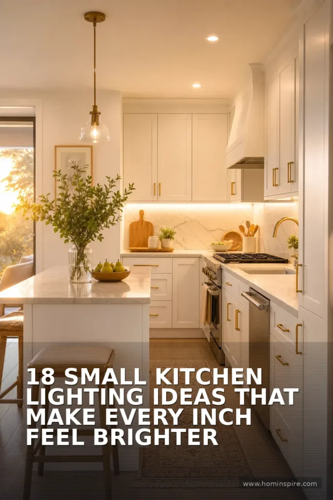 18 Small Kitchen Lighting Ideas That Make Every Inch Feel Brighter