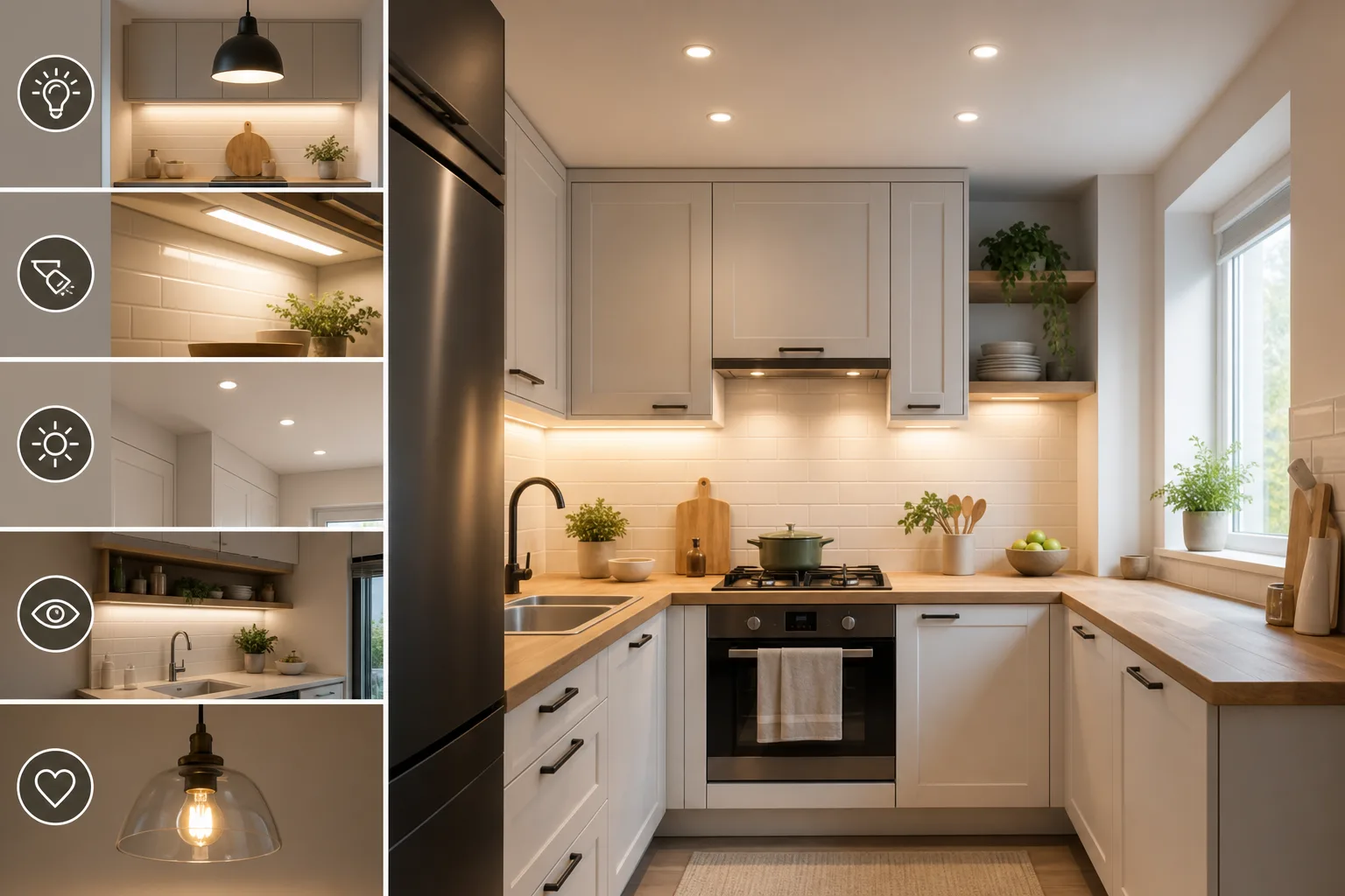Why Lighting Matters So Much in a Small Kitchen — small kitchen lighting ideas