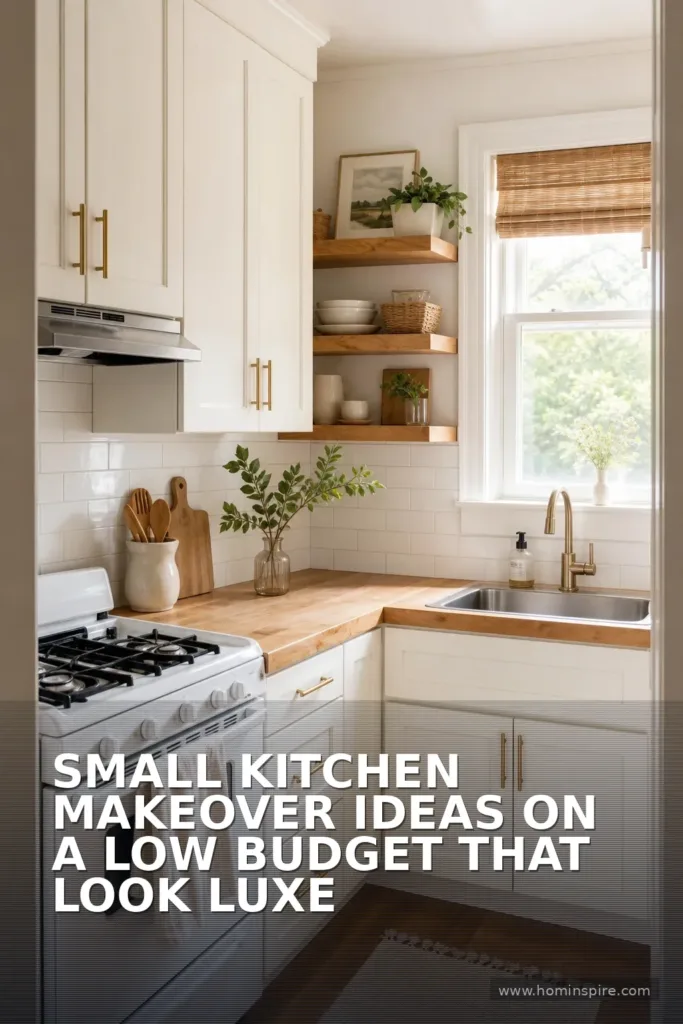 Small Kitchen Makeover Ideas on a Low Budget That Look Luxe