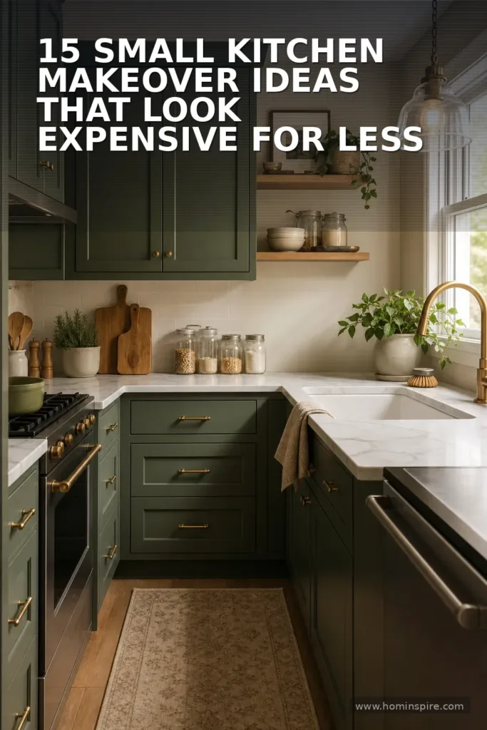 15 Small Kitchen Makeover Ideas That Look Expensive for Less
