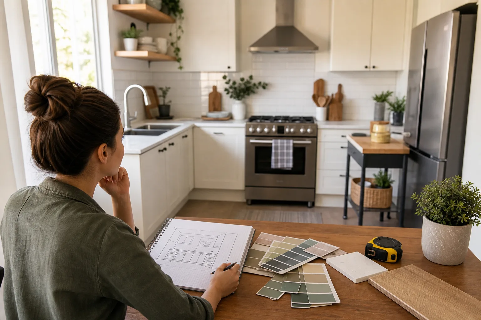 Start With a Simple Makeover Plan — Small Kitchen Makeover on a Budget