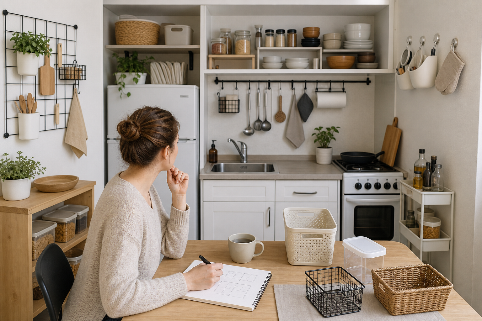 Start With a Renter-Friendly Storage Plan — small kitchen storage ideas for renters