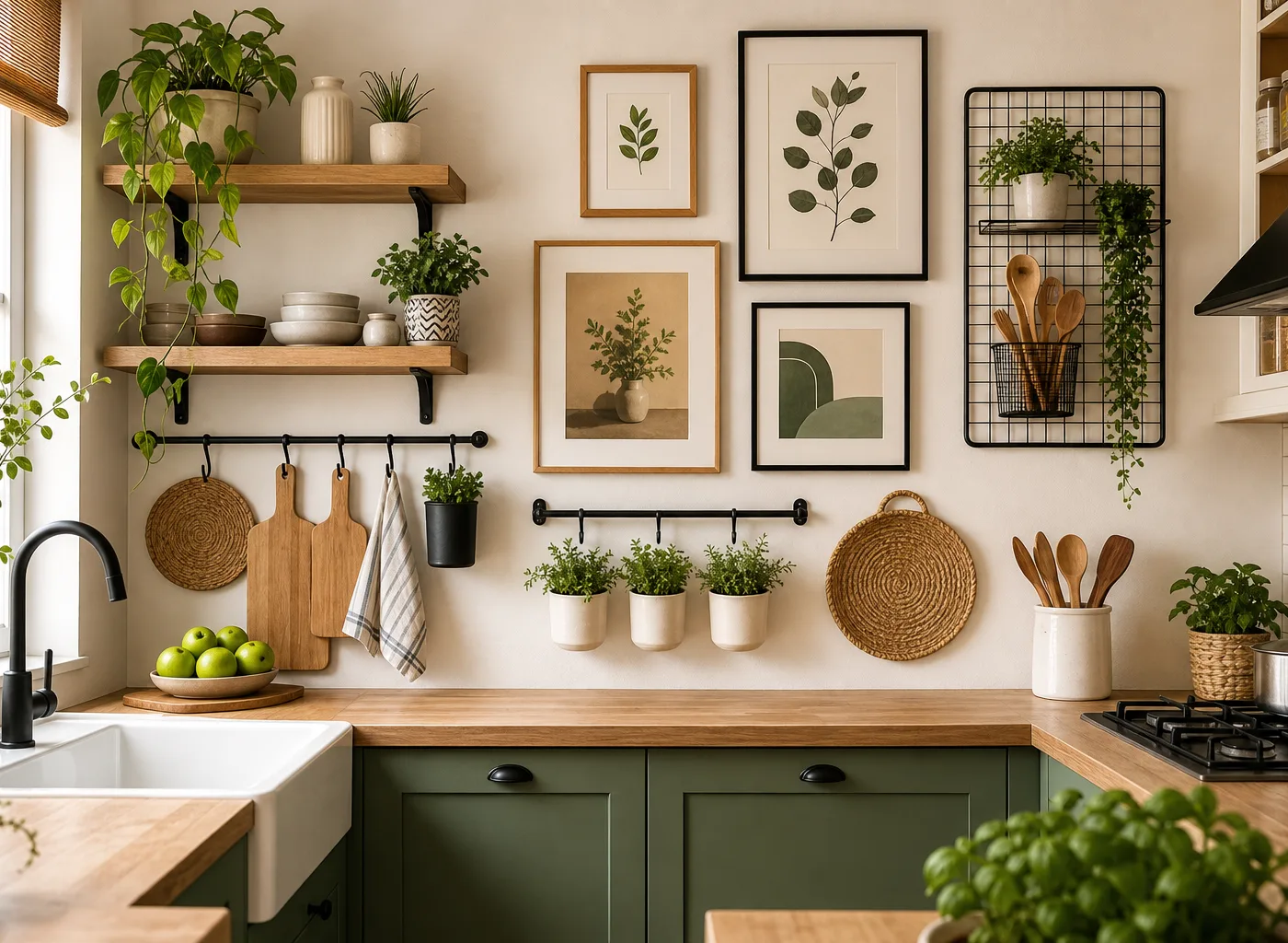 Small Kitchen Wall Decor Ideas: 22 Stylish Ways to Use Every Inch