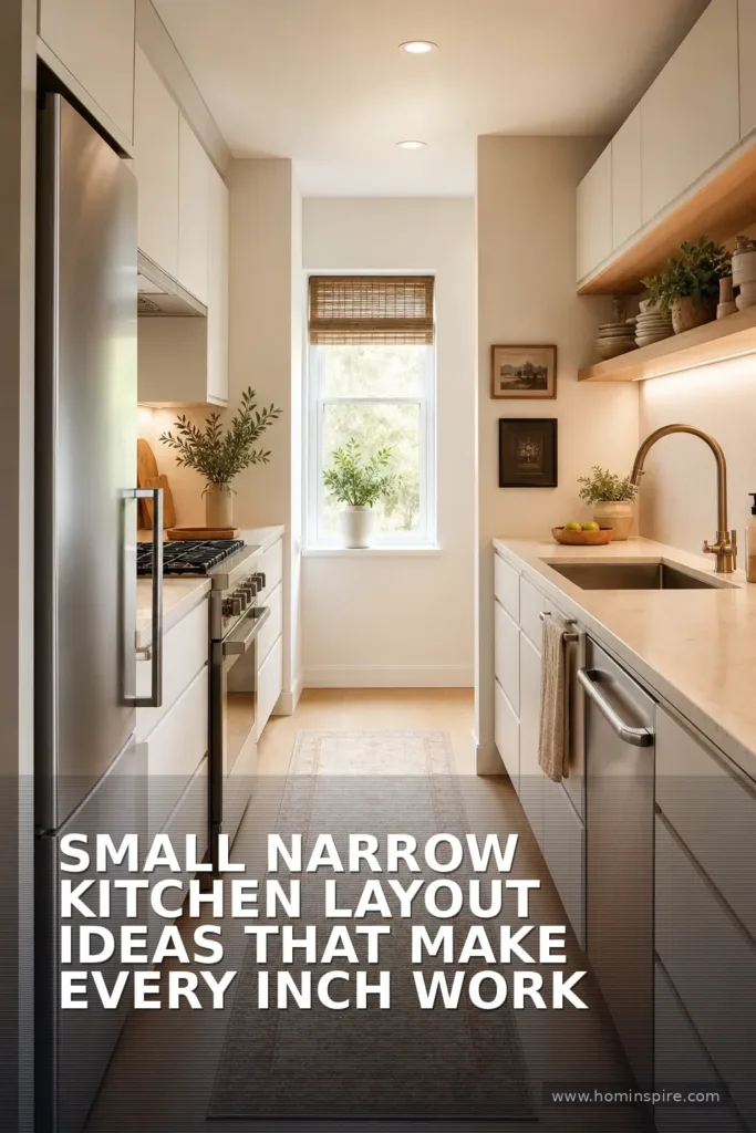 Small Narrow Kitchen Layout Ideas That Make Every Inch Work