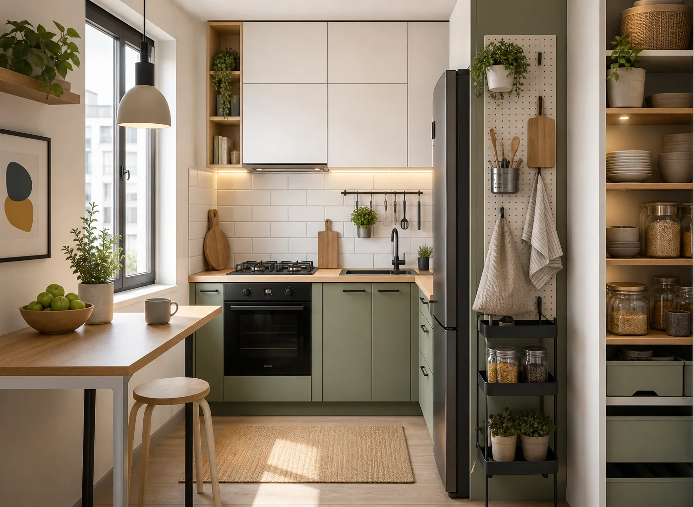 Tiny Apartment Kitchen Ideas: 20 Smart Ways to Maximize Every Inch