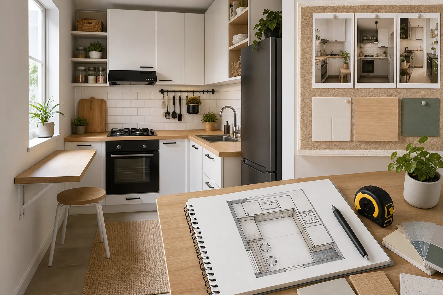 Start With the Right Plan for a Very Small Kitchen — very small kitchen ideas on a budget