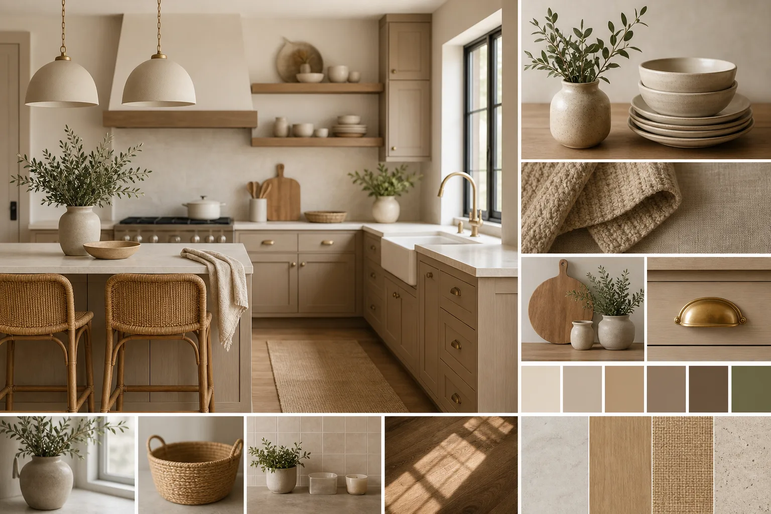 What Makes a Kitchen Feel Warm Neutral? — Warm Neutral Kitchen Decor Ideas