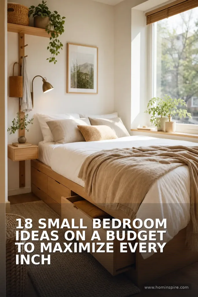 18 Small Bedroom Ideas on a Budget to Maximize Every Inch
