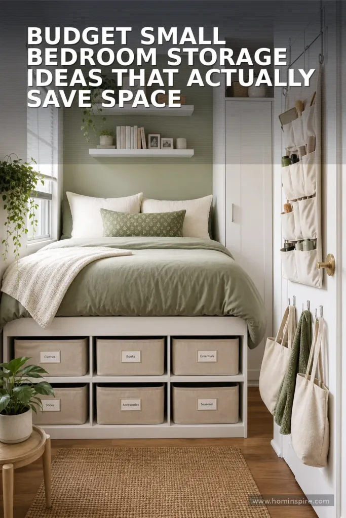 Budget Small Bedroom Storage Ideas That Actually Save Space