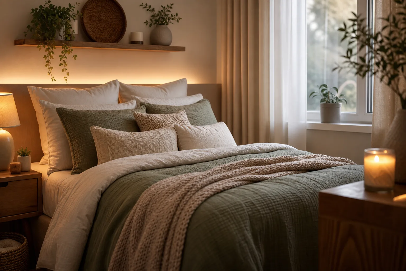 4. Layer Bedding for Instant Comfort — small cozy bedroom ideas