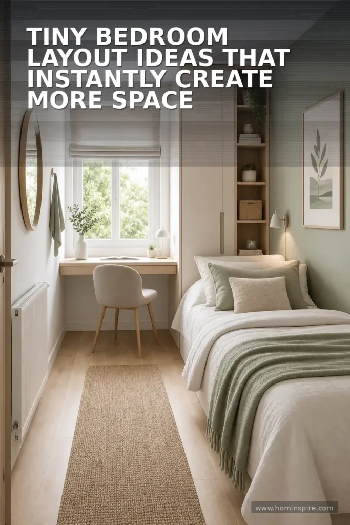 Tiny Bedroom Layout Ideas That Instantly Create More Space